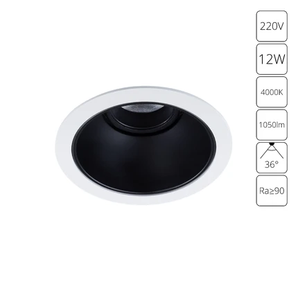 Точечный встраиваемый светильник Arte Lamp SCROLL A3312PL-1WH